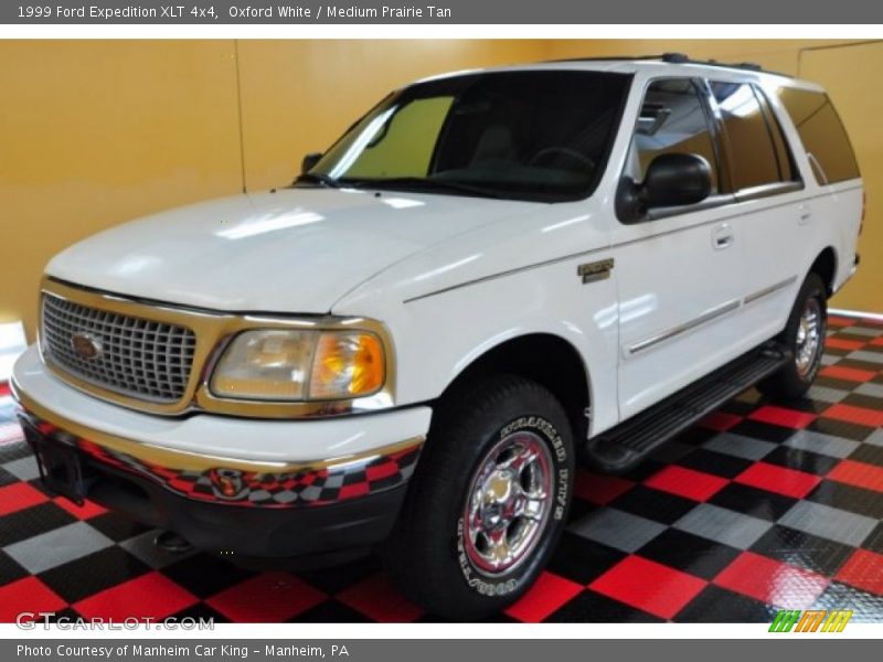 Oxford White / Medium Prairie Tan 1999 Ford Expedition XLT 4x4