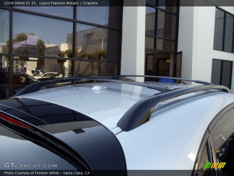 Liquid Platinum Metallic / Graphite 2008 Infiniti FX 35