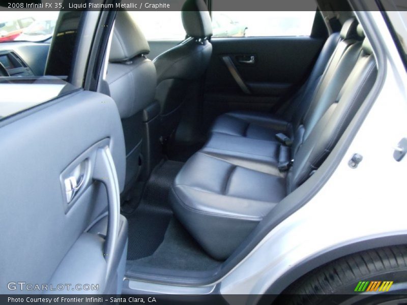 Liquid Platinum Metallic / Graphite 2008 Infiniti FX 35