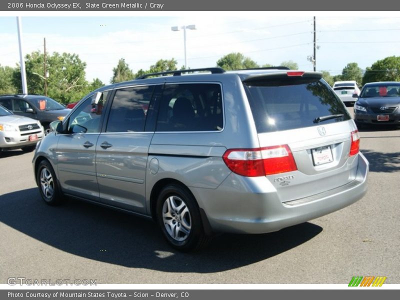 Slate Green Metallic / Gray 2006 Honda Odyssey EX