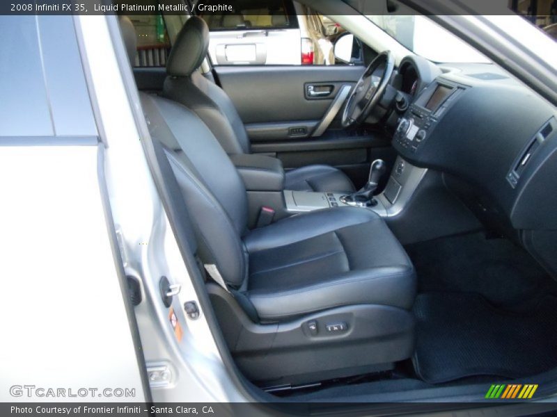 Liquid Platinum Metallic / Graphite 2008 Infiniti FX 35