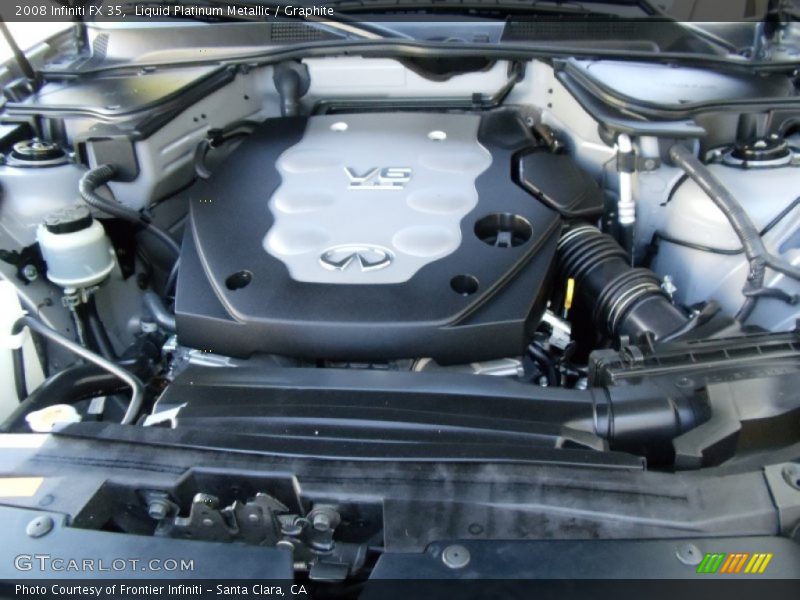 Liquid Platinum Metallic / Graphite 2008 Infiniti FX 35