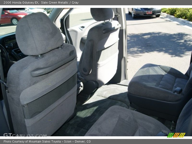 Slate Green Metallic / Gray 2006 Honda Odyssey EX