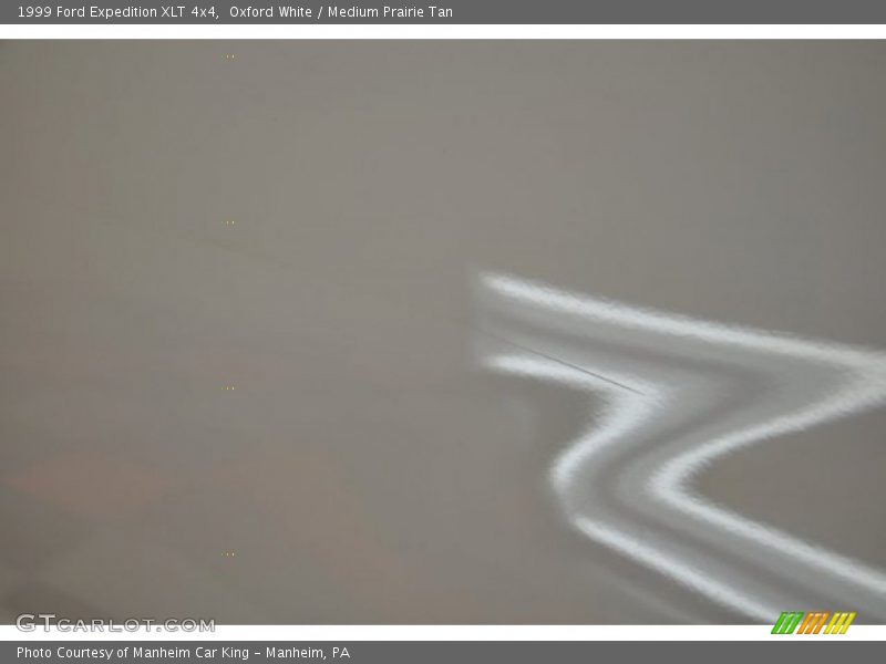 Oxford White / Medium Prairie Tan 1999 Ford Expedition XLT 4x4