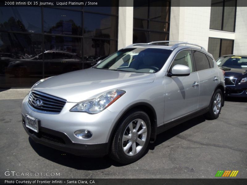 Liquid Platinum / Stone 2008 Infiniti EX 35 Journey