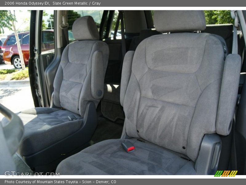 Slate Green Metallic / Gray 2006 Honda Odyssey EX