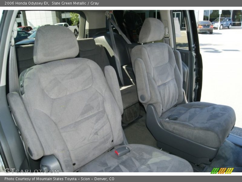 Slate Green Metallic / Gray 2006 Honda Odyssey EX