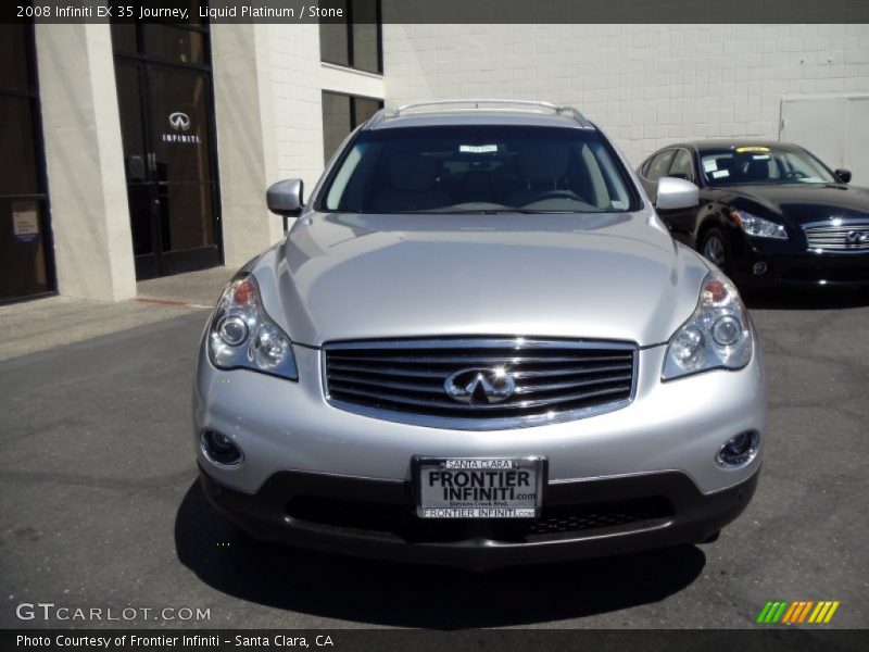 Liquid Platinum / Stone 2008 Infiniti EX 35 Journey