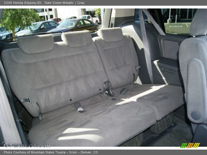 Slate Green Metallic / Gray 2006 Honda Odyssey EX