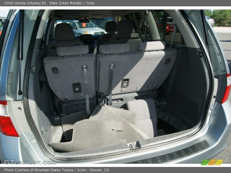 Slate Green Metallic / Gray 2006 Honda Odyssey EX