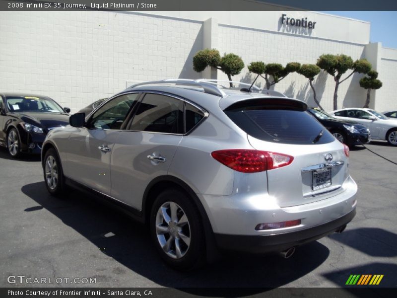 Liquid Platinum / Stone 2008 Infiniti EX 35 Journey