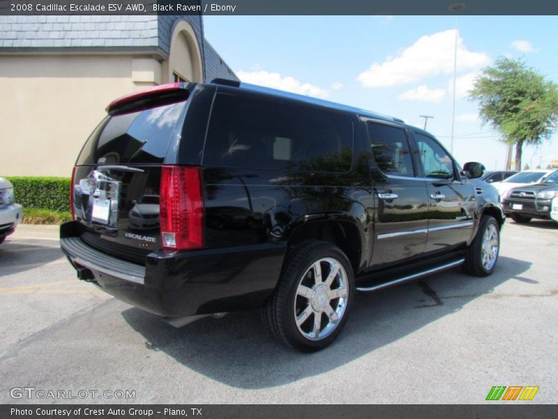 Black Raven / Ebony 2008 Cadillac Escalade ESV AWD