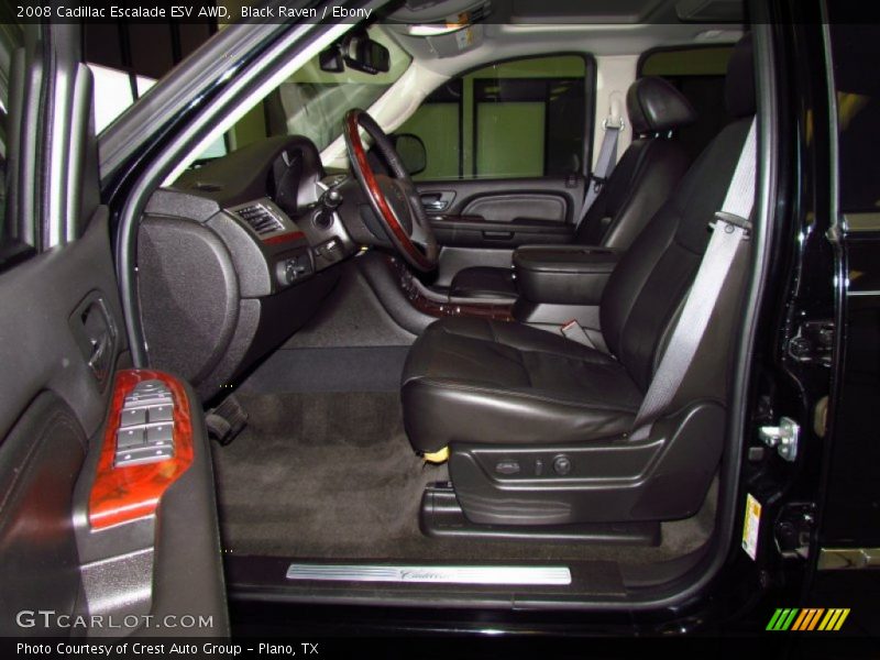 Black Raven / Ebony 2008 Cadillac Escalade ESV AWD