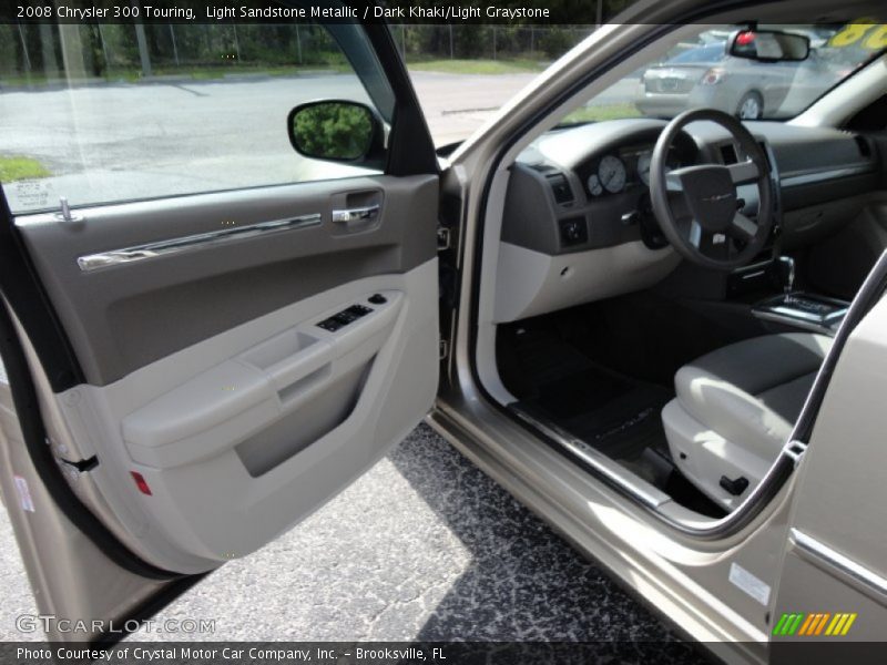 Light Sandstone Metallic / Dark Khaki/Light Graystone 2008 Chrysler 300 Touring