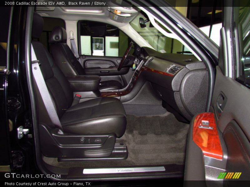 Black Raven / Ebony 2008 Cadillac Escalade ESV AWD