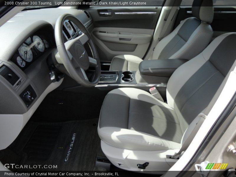 Light Sandstone Metallic / Dark Khaki/Light Graystone 2008 Chrysler 300 Touring