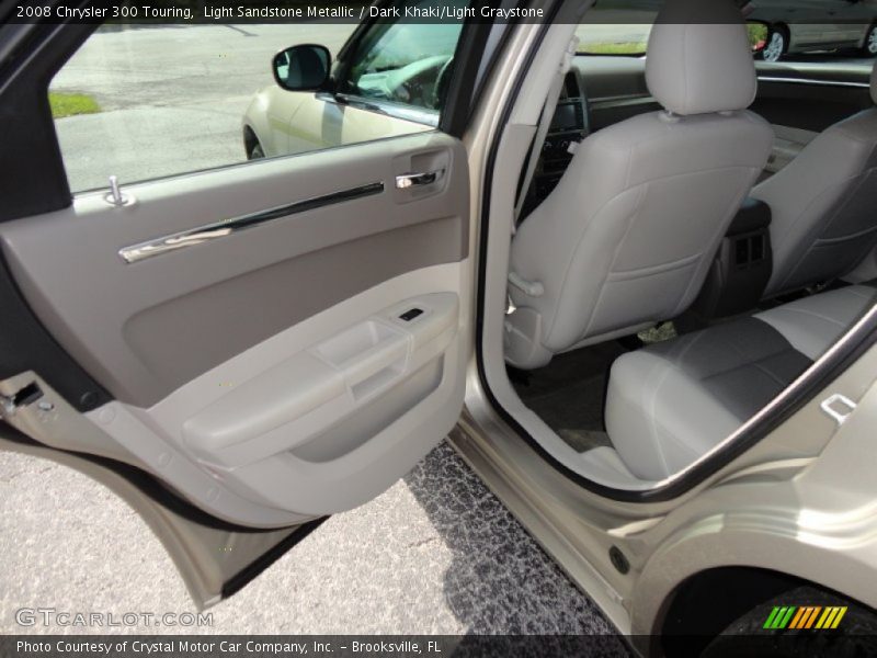Light Sandstone Metallic / Dark Khaki/Light Graystone 2008 Chrysler 300 Touring