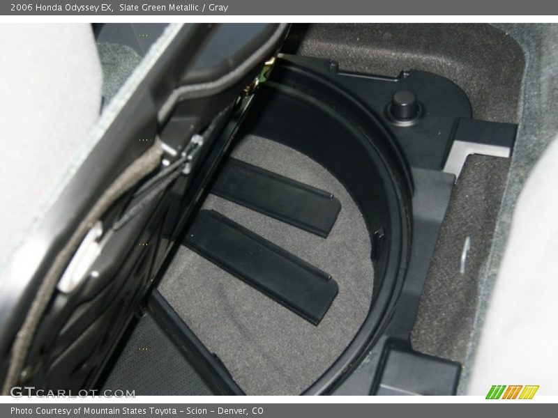 Slate Green Metallic / Gray 2006 Honda Odyssey EX