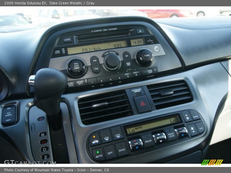 Slate Green Metallic / Gray 2006 Honda Odyssey EX