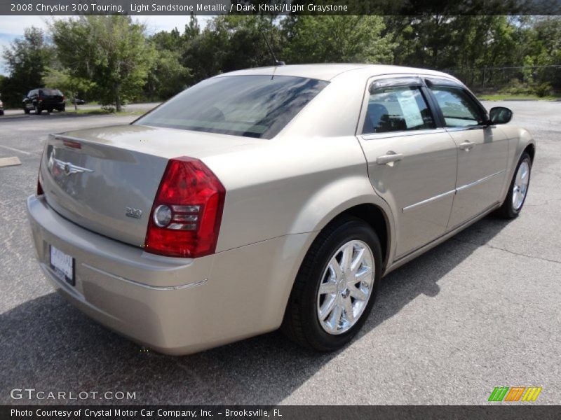 Light Sandstone Metallic / Dark Khaki/Light Graystone 2008 Chrysler 300 Touring