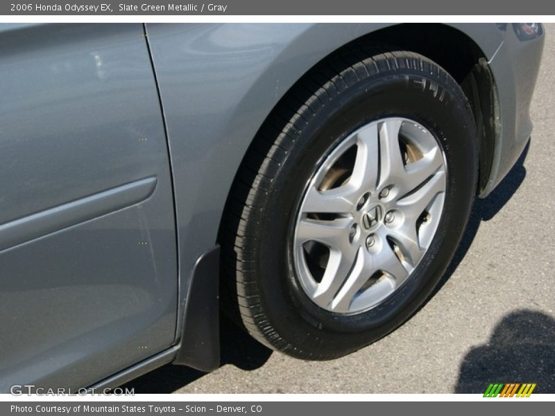 Slate Green Metallic / Gray 2006 Honda Odyssey EX