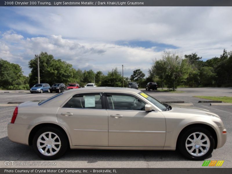 Light Sandstone Metallic / Dark Khaki/Light Graystone 2008 Chrysler 300 Touring