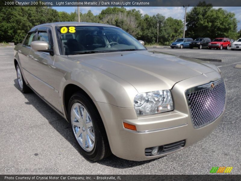 Light Sandstone Metallic / Dark Khaki/Light Graystone 2008 Chrysler 300 Touring