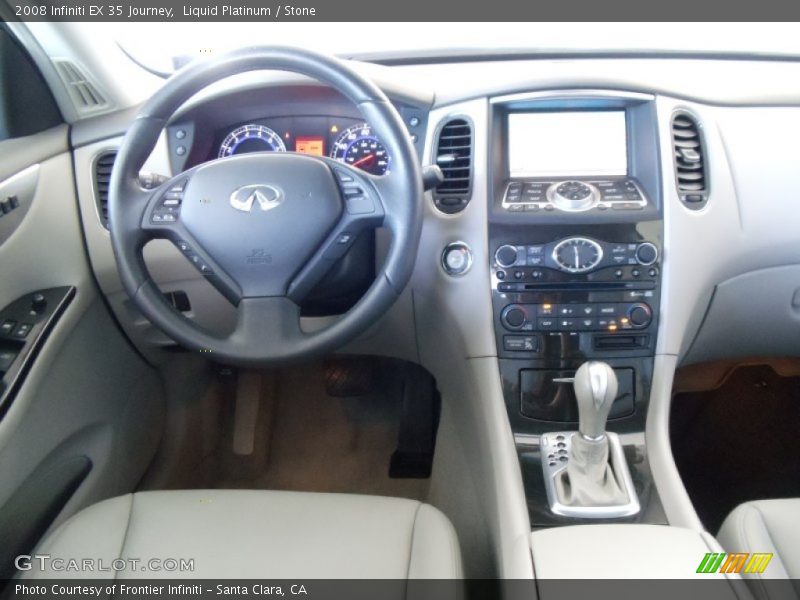 Liquid Platinum / Stone 2008 Infiniti EX 35 Journey