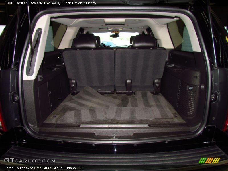 Black Raven / Ebony 2008 Cadillac Escalade ESV AWD