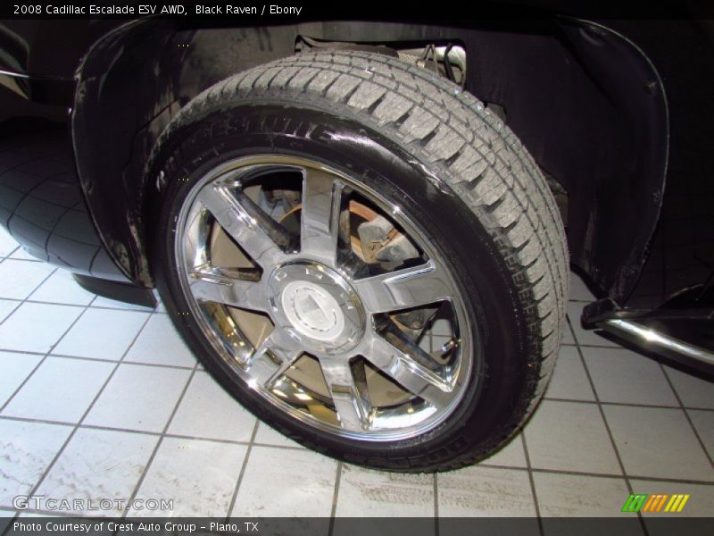 Black Raven / Ebony 2008 Cadillac Escalade ESV AWD