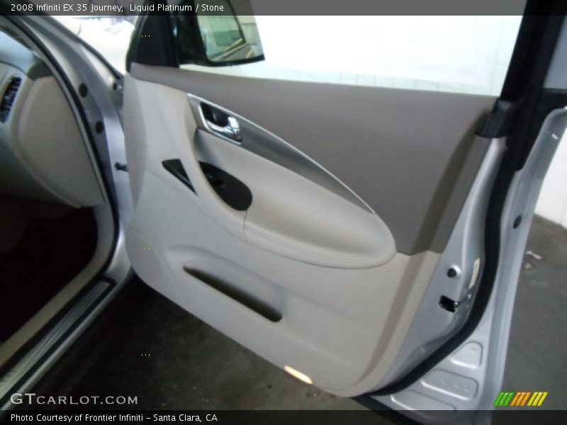 Liquid Platinum / Stone 2008 Infiniti EX 35 Journey
