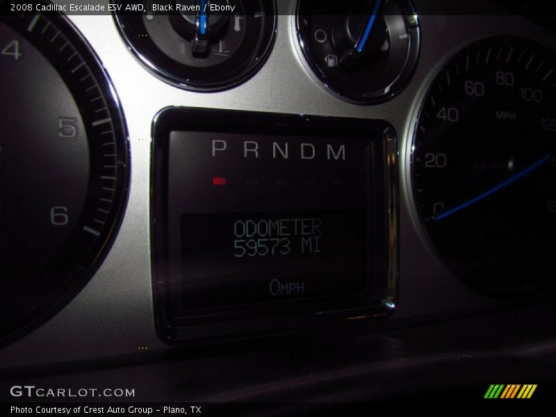 Black Raven / Ebony 2008 Cadillac Escalade ESV AWD