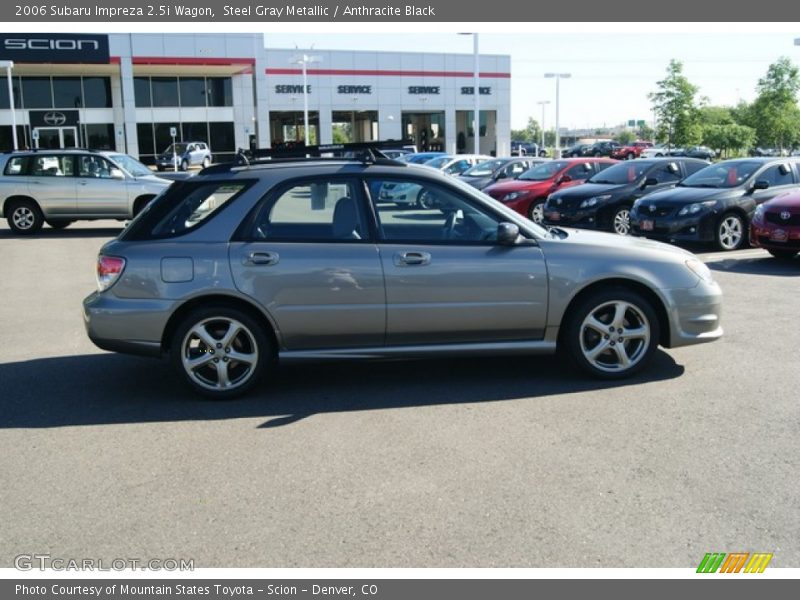 Steel Gray Metallic / Anthracite Black 2006 Subaru Impreza 2.5i Wagon