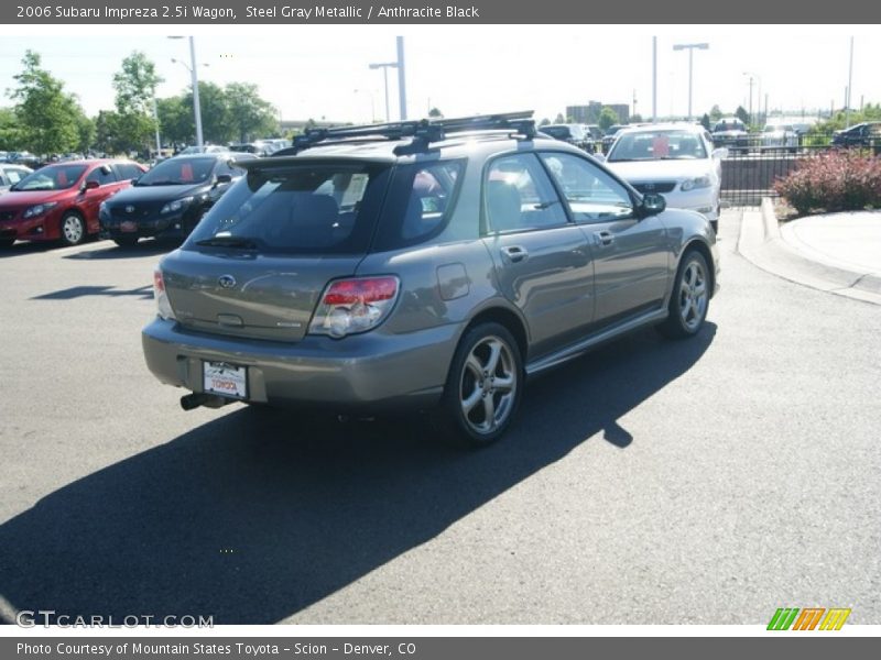 Steel Gray Metallic / Anthracite Black 2006 Subaru Impreza 2.5i Wagon