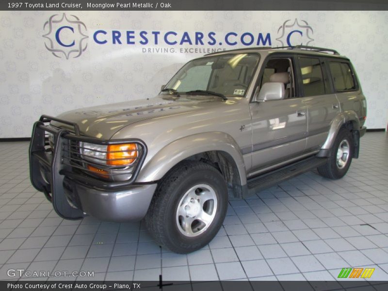 Moonglow Pearl Metallic / Oak 1997 Toyota Land Cruiser