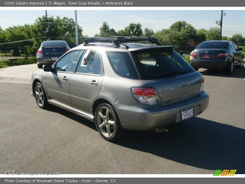 Steel Gray Metallic / Anthracite Black 2006 Subaru Impreza 2.5i Wagon