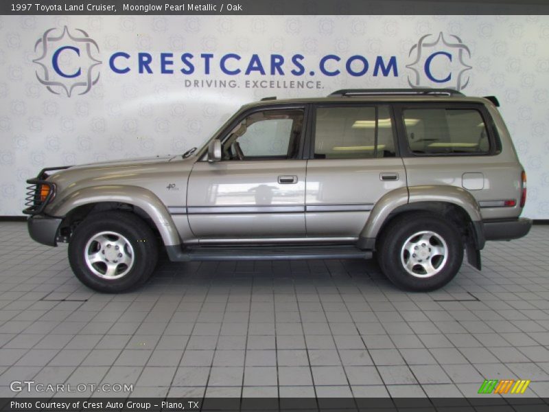 Moonglow Pearl Metallic / Oak 1997 Toyota Land Cruiser