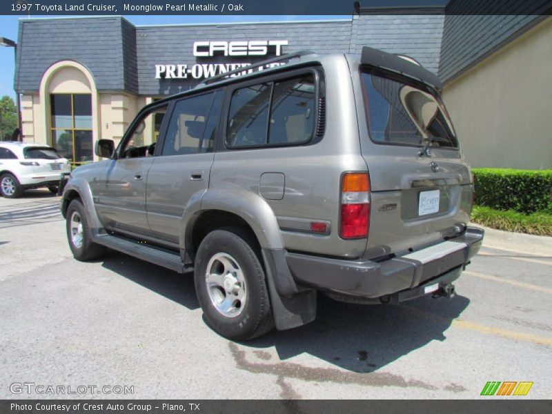Moonglow Pearl Metallic / Oak 1997 Toyota Land Cruiser