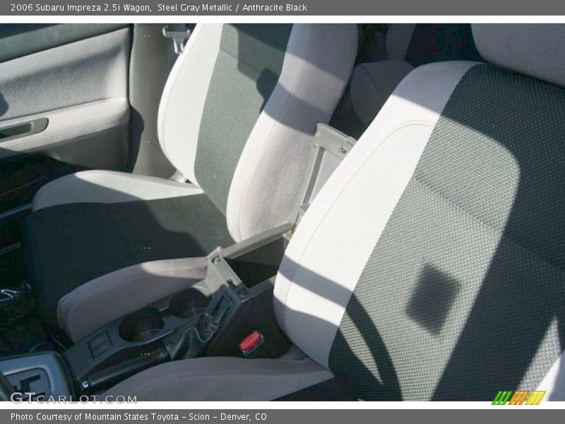 Steel Gray Metallic / Anthracite Black 2006 Subaru Impreza 2.5i Wagon