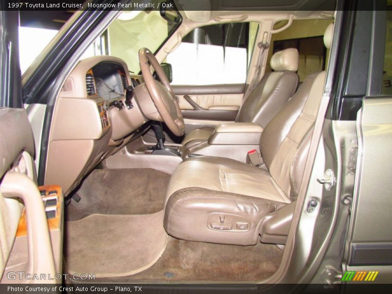 Moonglow Pearl Metallic / Oak 1997 Toyota Land Cruiser