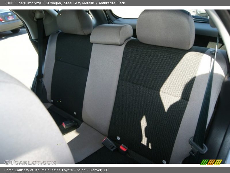Steel Gray Metallic / Anthracite Black 2006 Subaru Impreza 2.5i Wagon