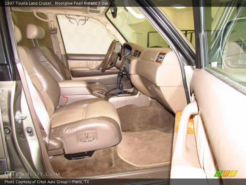 Moonglow Pearl Metallic / Oak 1997 Toyota Land Cruiser