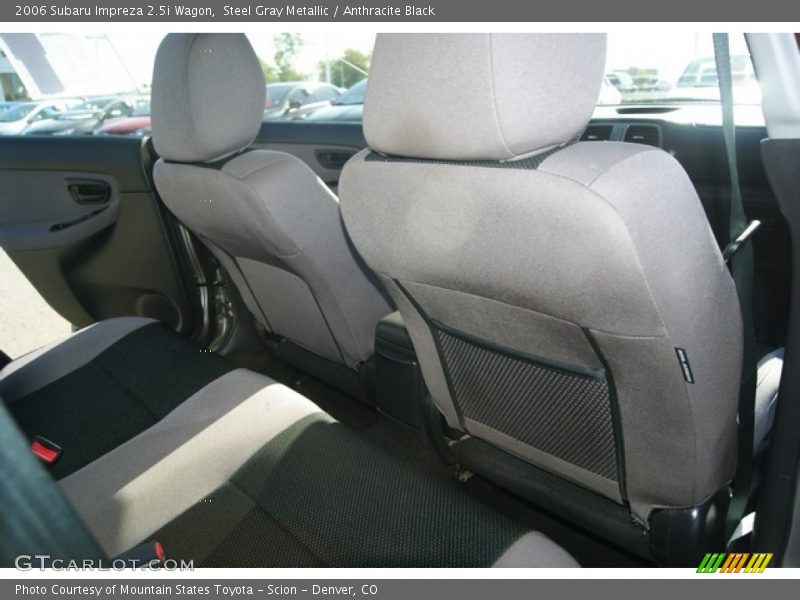 Steel Gray Metallic / Anthracite Black 2006 Subaru Impreza 2.5i Wagon