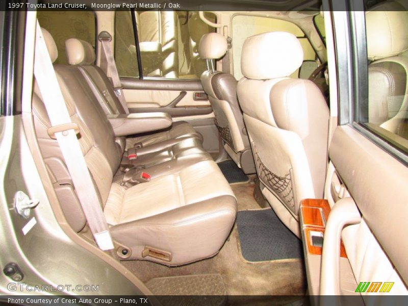 Moonglow Pearl Metallic / Oak 1997 Toyota Land Cruiser