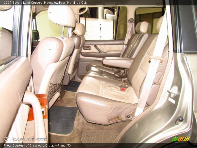 Moonglow Pearl Metallic / Oak 1997 Toyota Land Cruiser