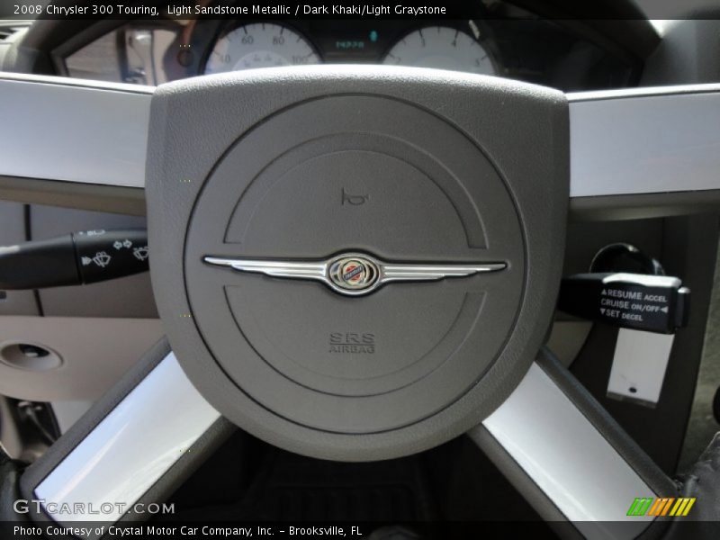 Light Sandstone Metallic / Dark Khaki/Light Graystone 2008 Chrysler 300 Touring