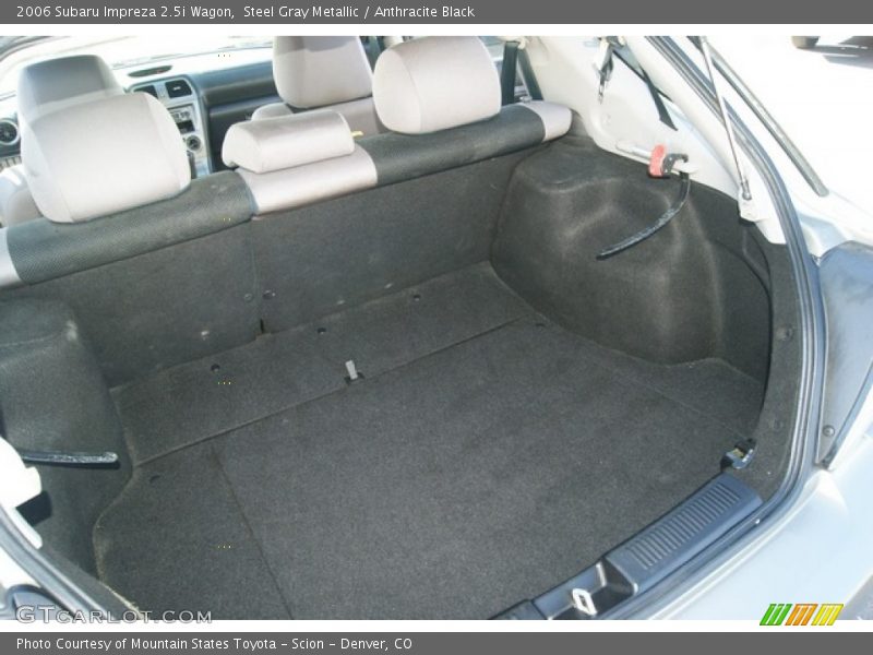 Steel Gray Metallic / Anthracite Black 2006 Subaru Impreza 2.5i Wagon