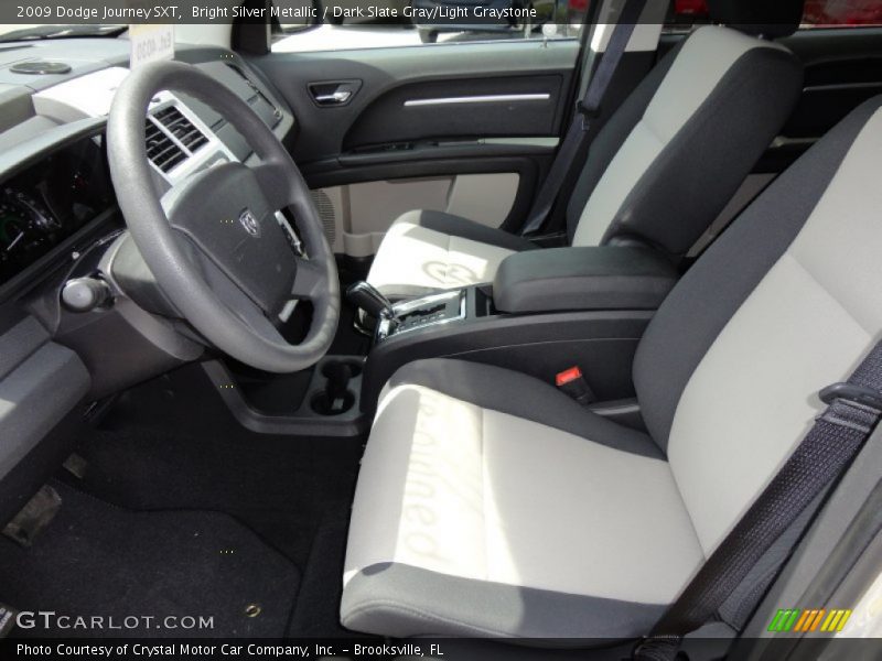  2009 Journey SXT Dark Slate Gray/Light Graystone Interior