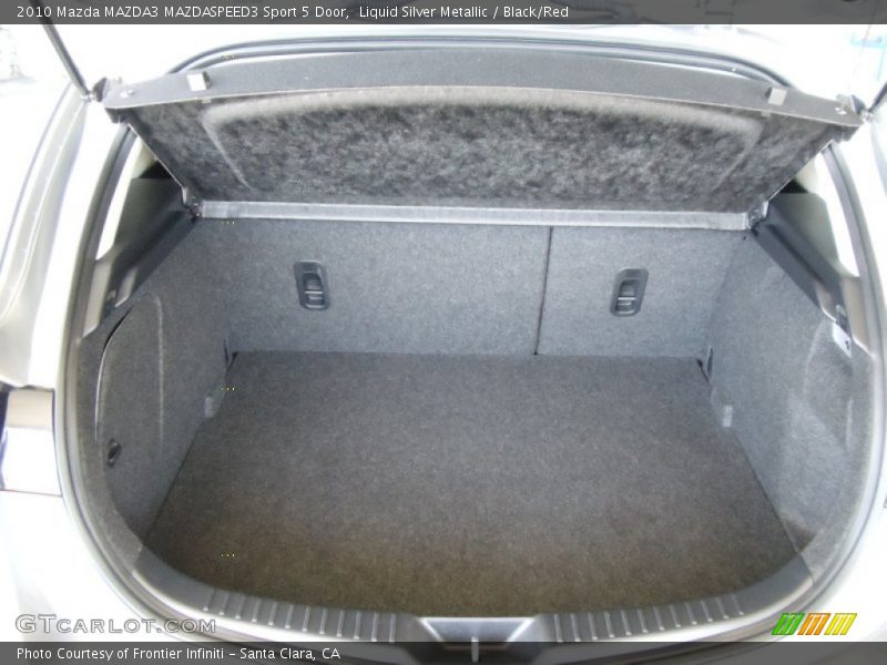 Liquid Silver Metallic / Black/Red 2010 Mazda MAZDA3 MAZDASPEED3 Sport 5 Door