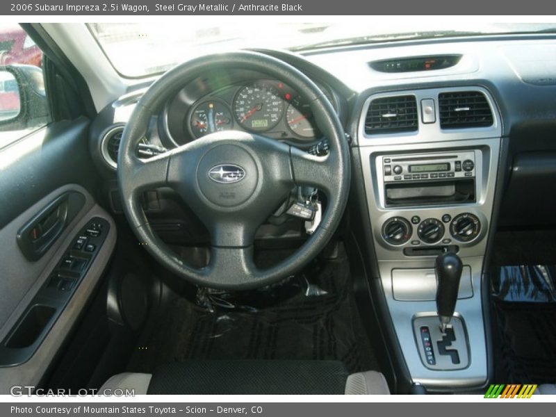 Steel Gray Metallic / Anthracite Black 2006 Subaru Impreza 2.5i Wagon